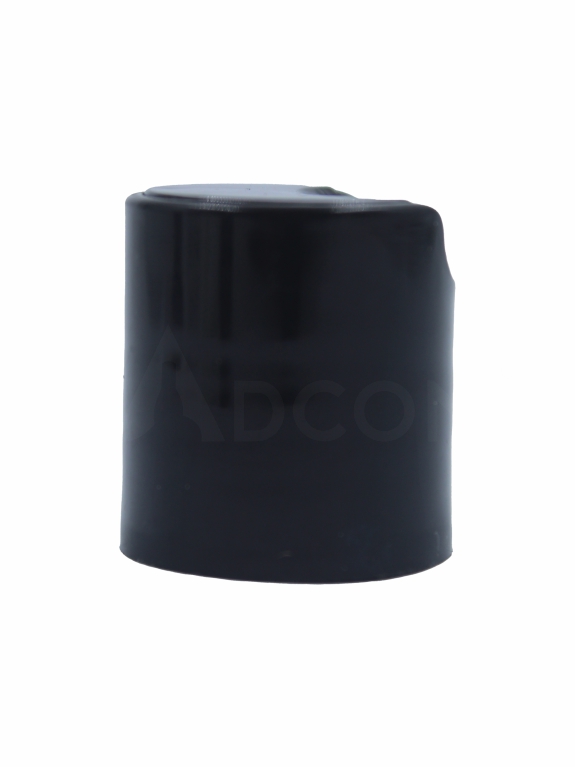 Dist Top Cap For Pet Bottles - 20/410 MM -Black