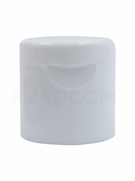 Flip Top Cap For Pet Bottles - 24/410 MM - White